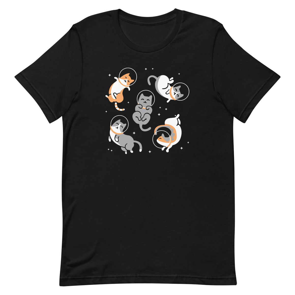 Cats In Space Men's Signature Tee