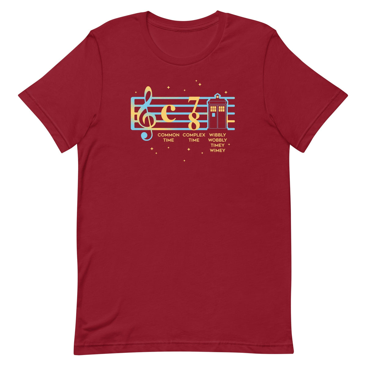Wibbly Wobbly Timey Wimey Men's Signature Tee