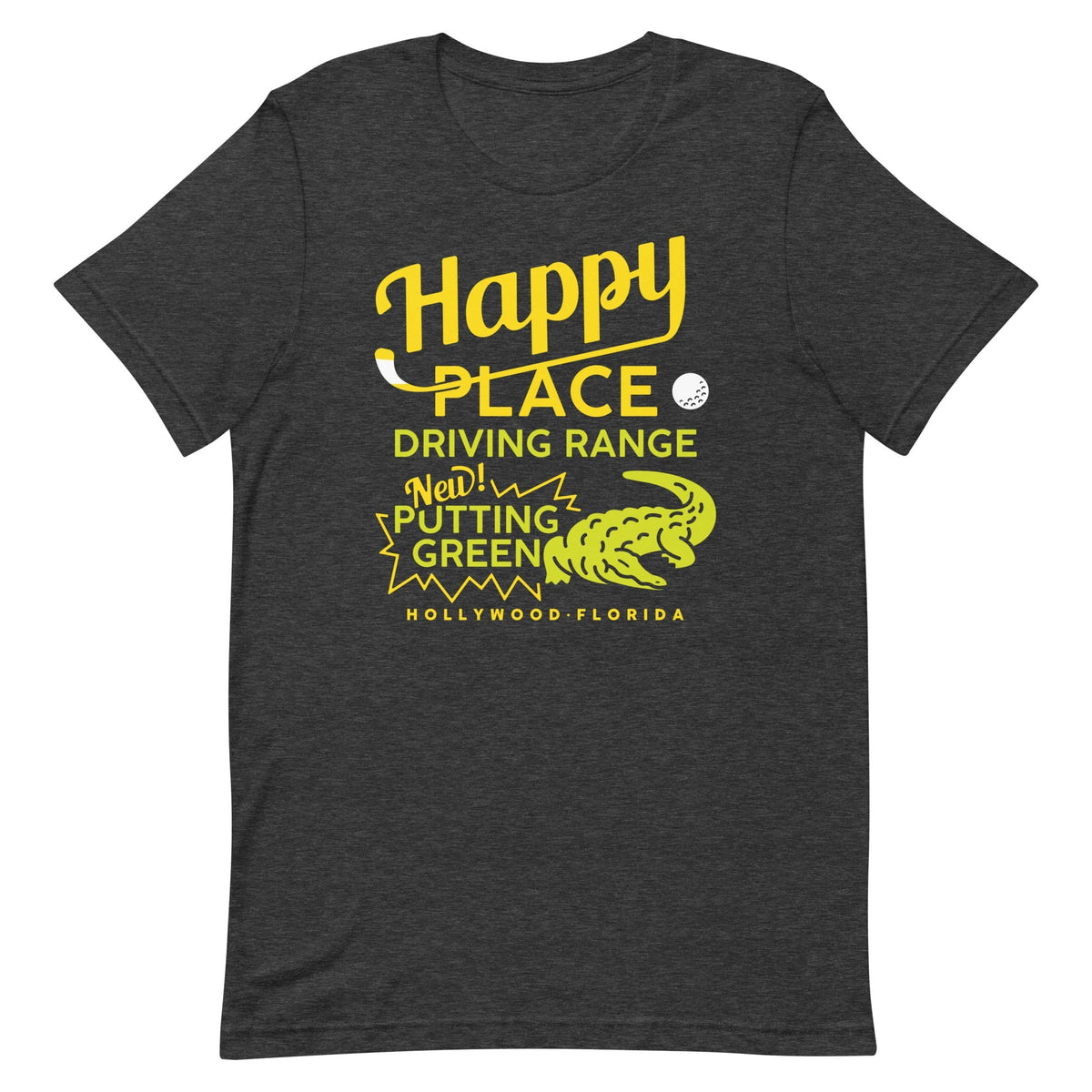 Happy Place Driving Range Men's Signature Tee