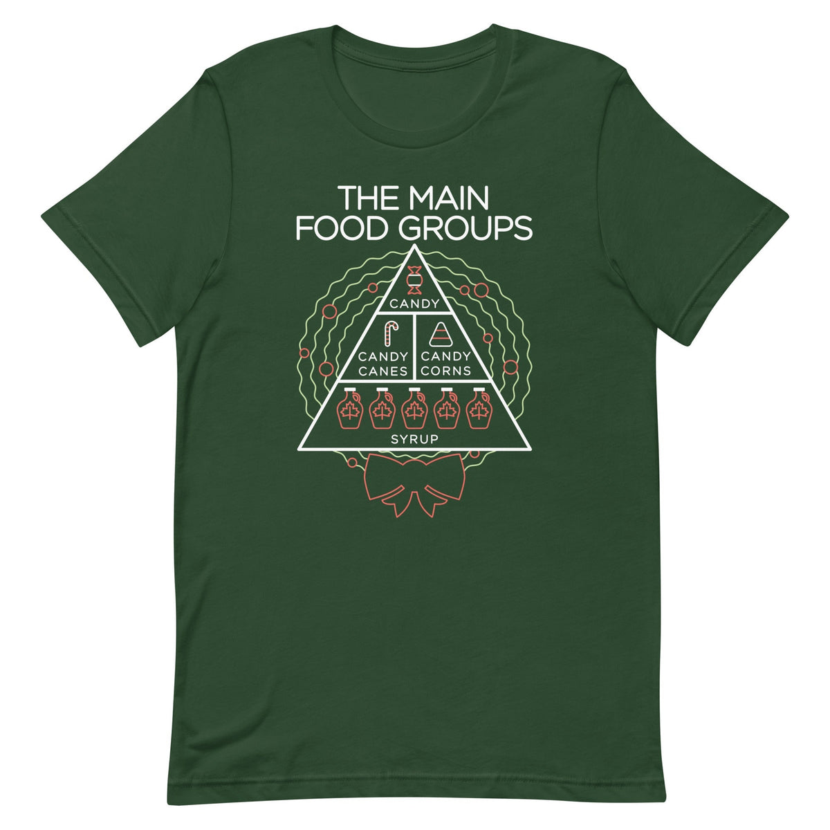 The Main Food Groups Men's Signature Tee