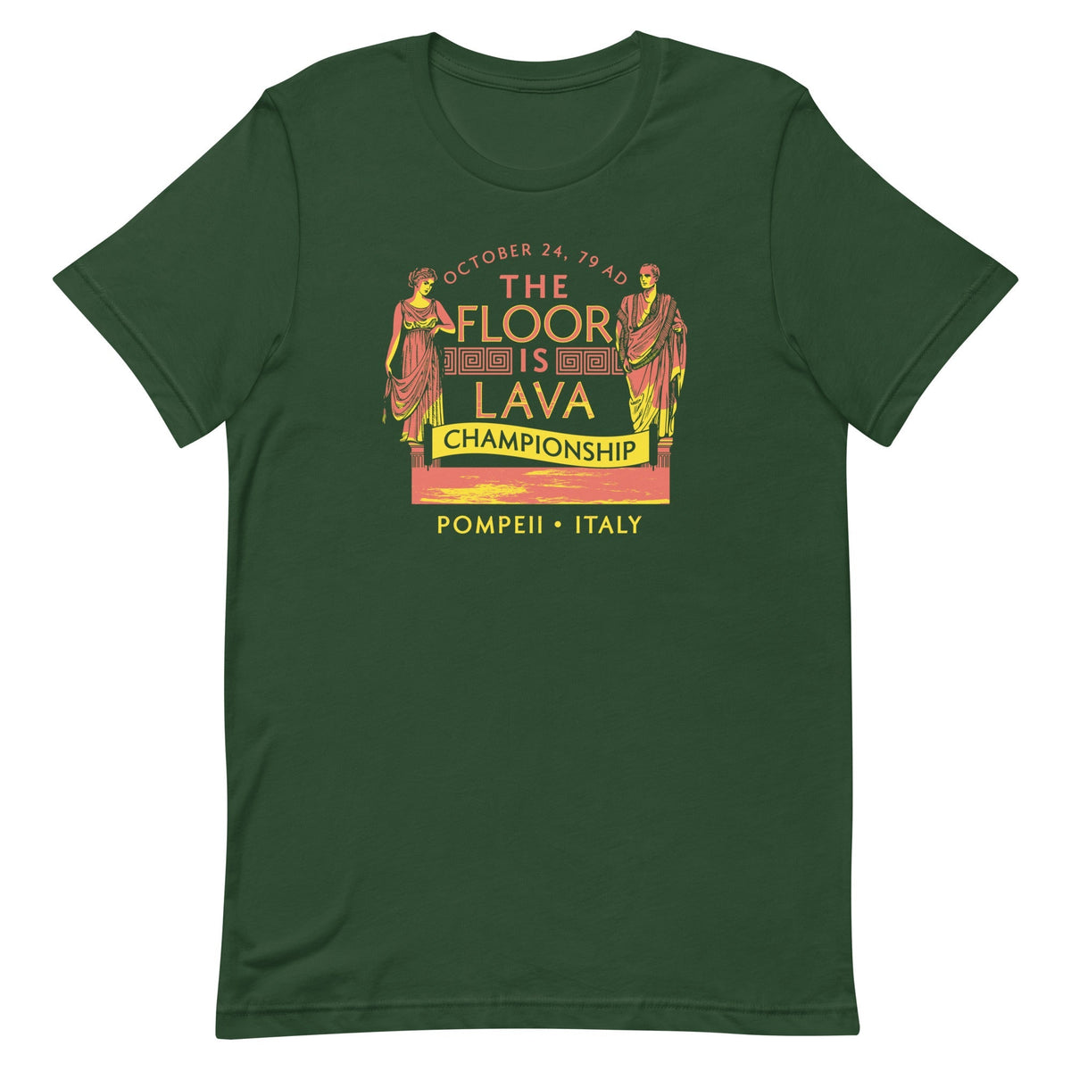 Pompeii Floor is Lava Championship Men's Signature Tee