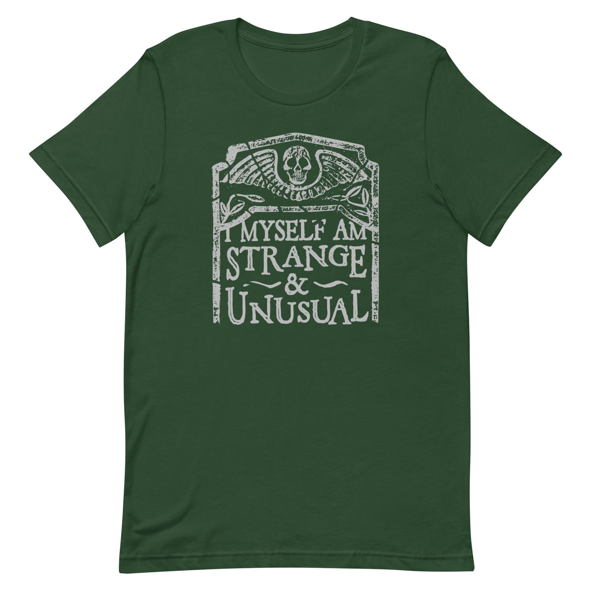 I Myself Am Strange And Unusual Men's Signature Tee