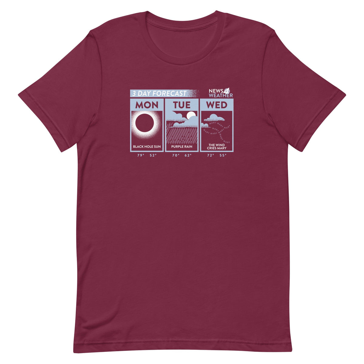 3 Day Forecast Men's Signature Tee