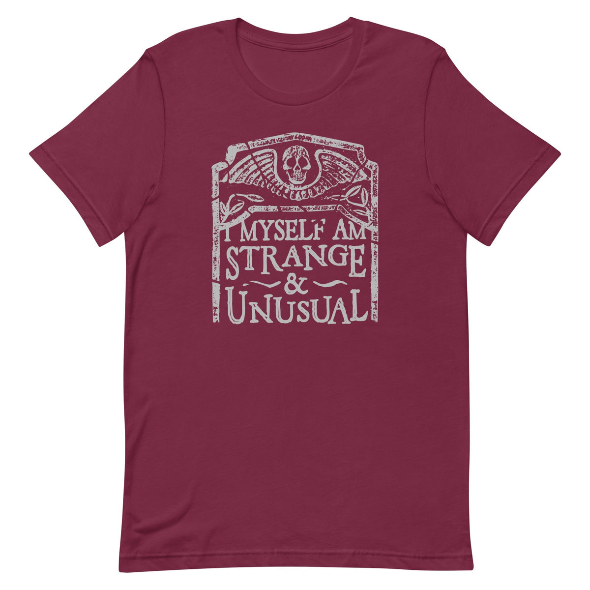 I Myself Am Strange And Unusual Men's Signature Tee