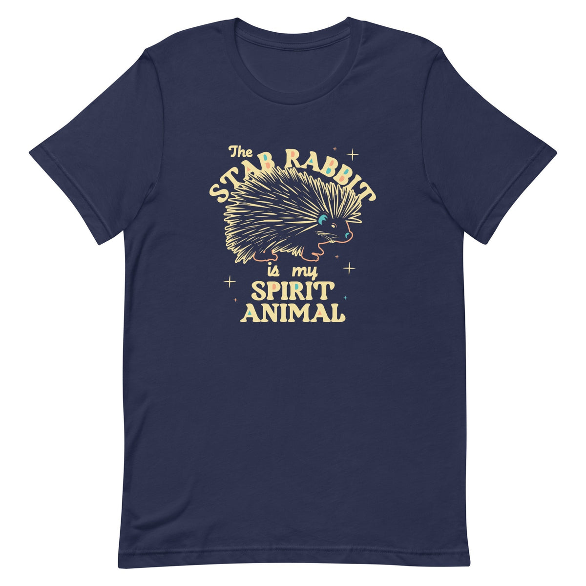 The Stab Rabbit Is My Spirit Animal Men's Signature Tee