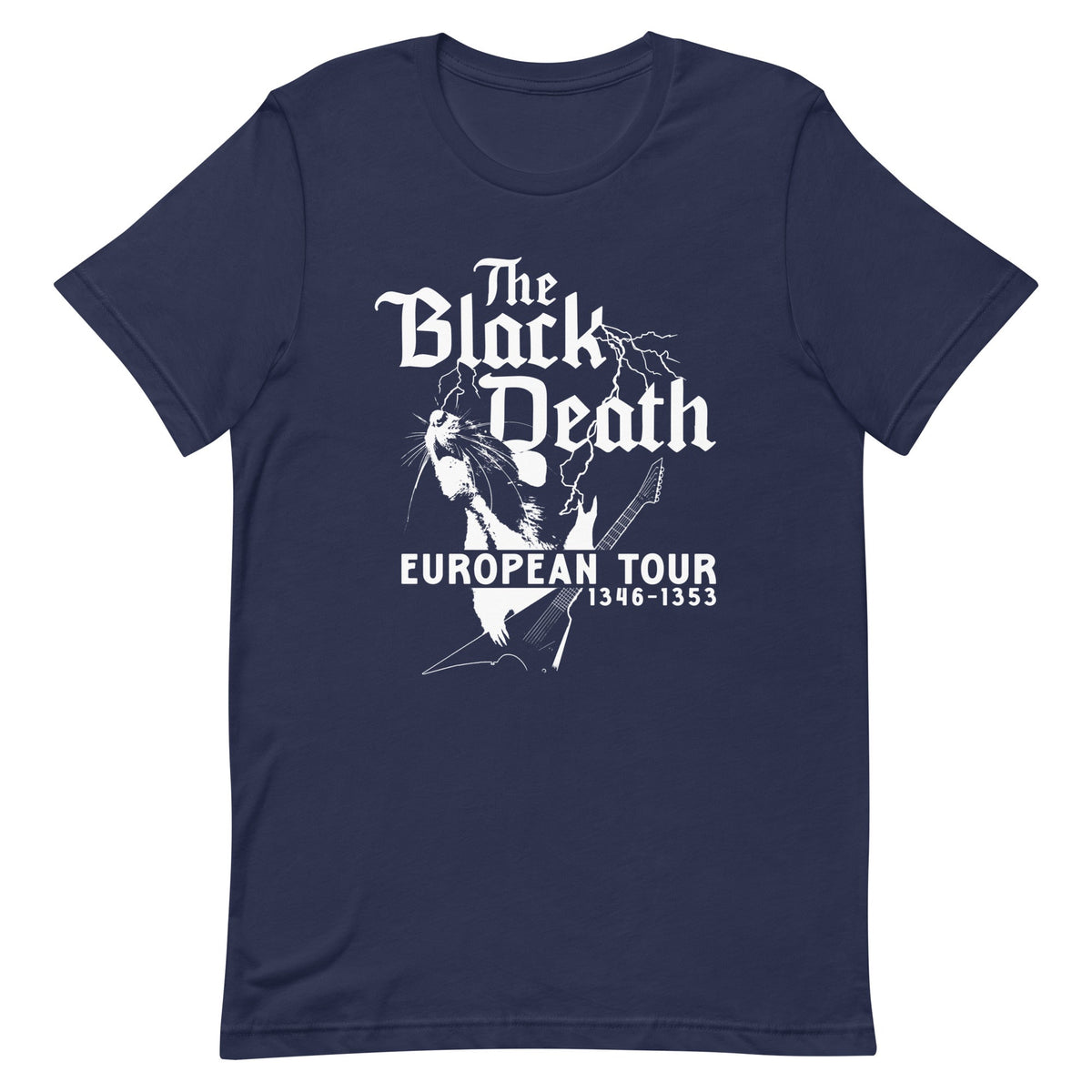 The Black Death European Tour Men's Signature Tee