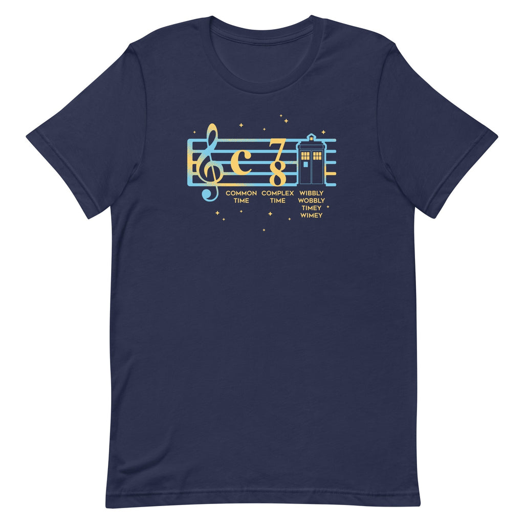 Wibbly Wobbly Timey Wimey Men's Signature Tee