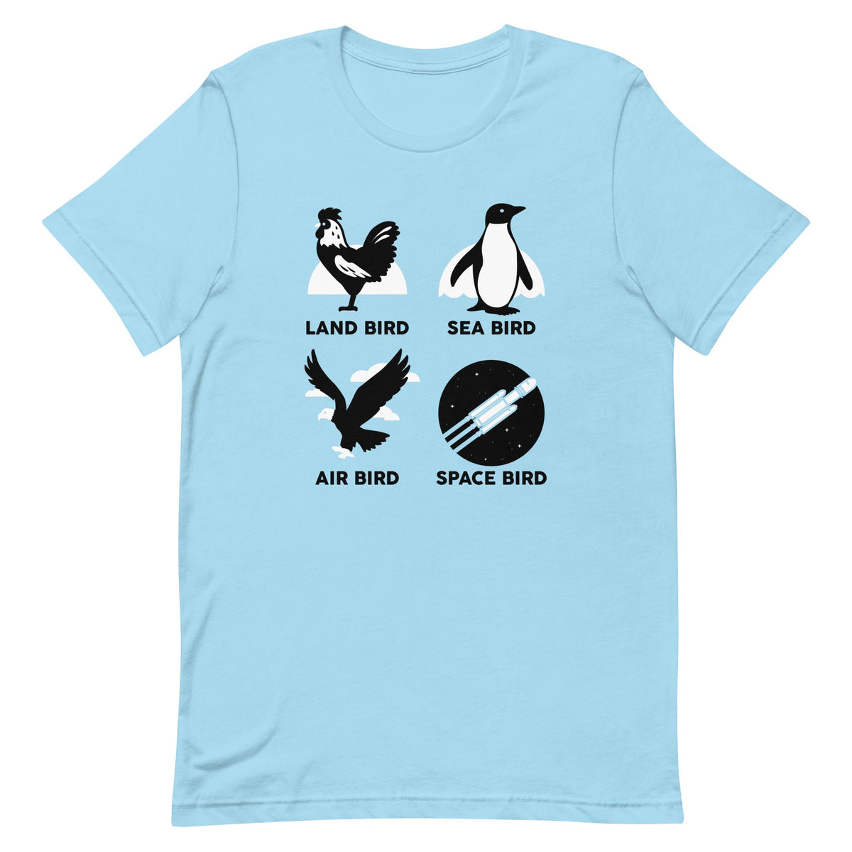 Types Of Birds Men's Signature Tee