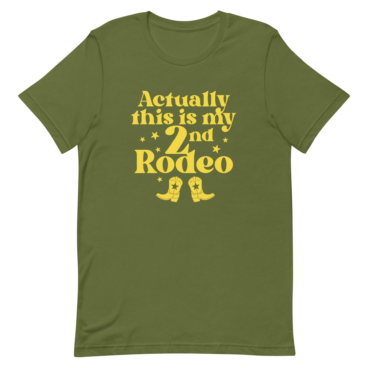 Actually This Is My 2nd Rodeo Men's Signature Tee