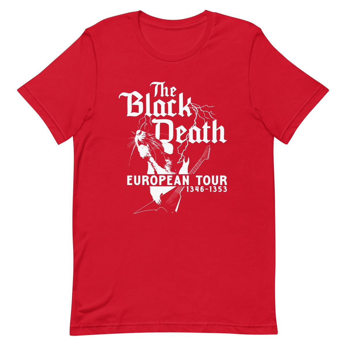 The Black Death European Tour Men's Signature Tee