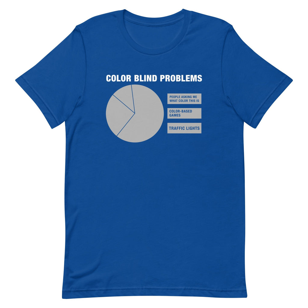 Color Blind Problems Men's Signature Tee