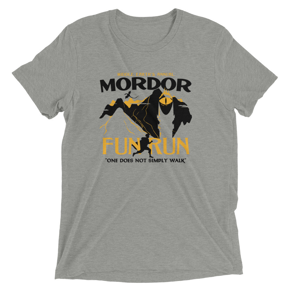 Mordor Fun Run Men's Tri-Blend Tee
