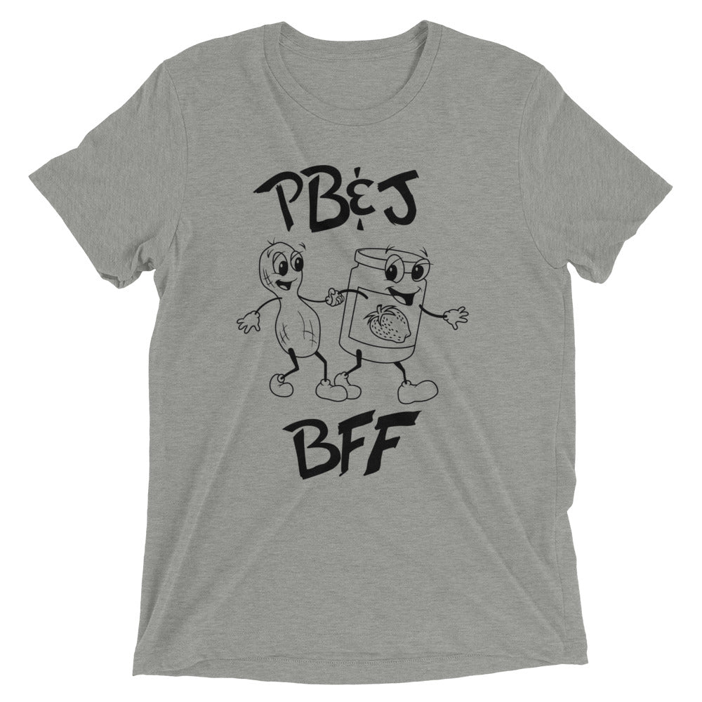 Peanut Butter And Jelly - BFF Men's Tri-Blend Tee