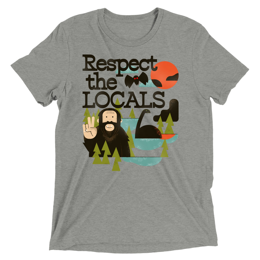 Respect The Locals Men's Tri-Blend Tee
