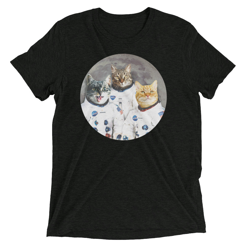 Catstronauts Men's Tri-Blend Tee