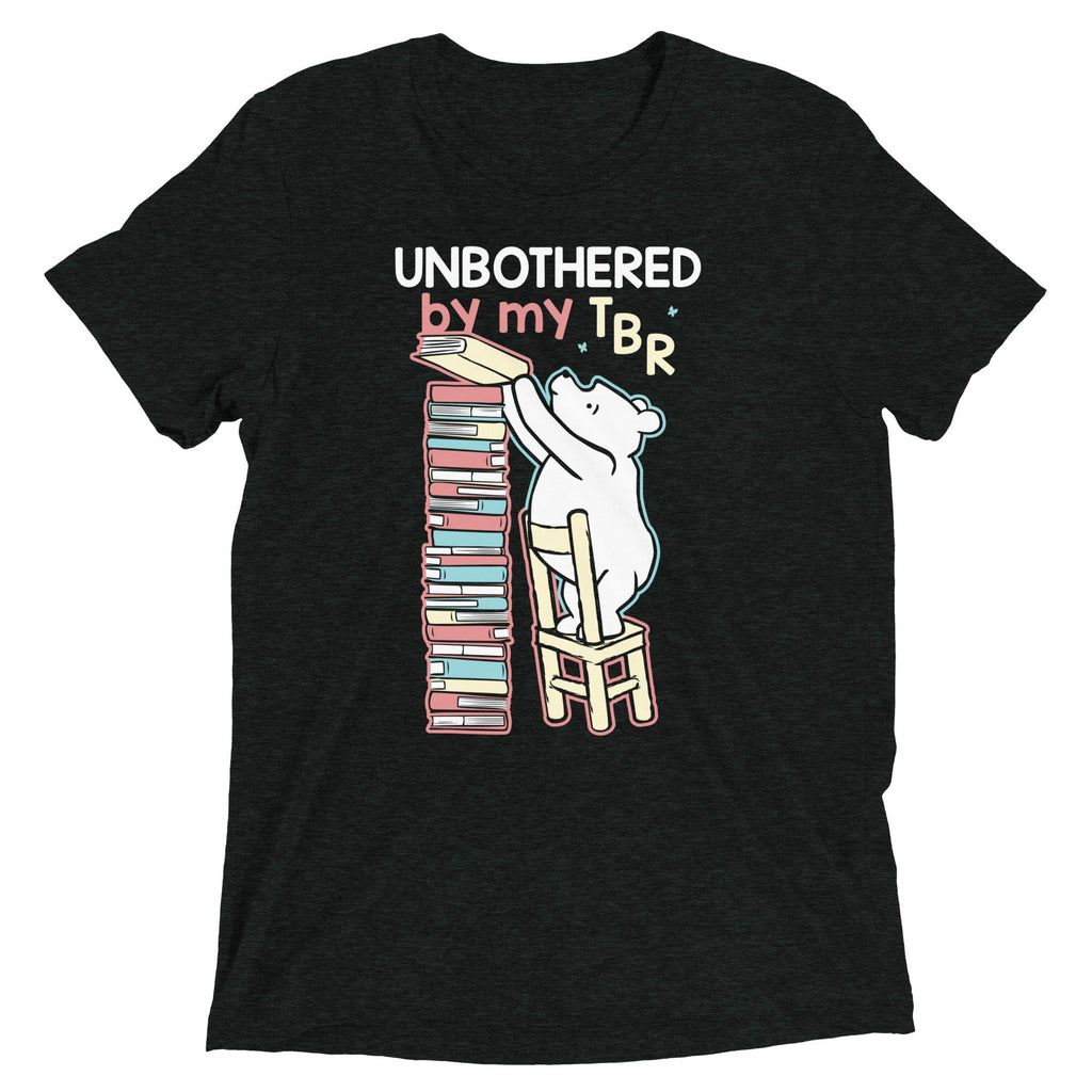 Unbothered By My TBR Men's Tri-Blend Tee