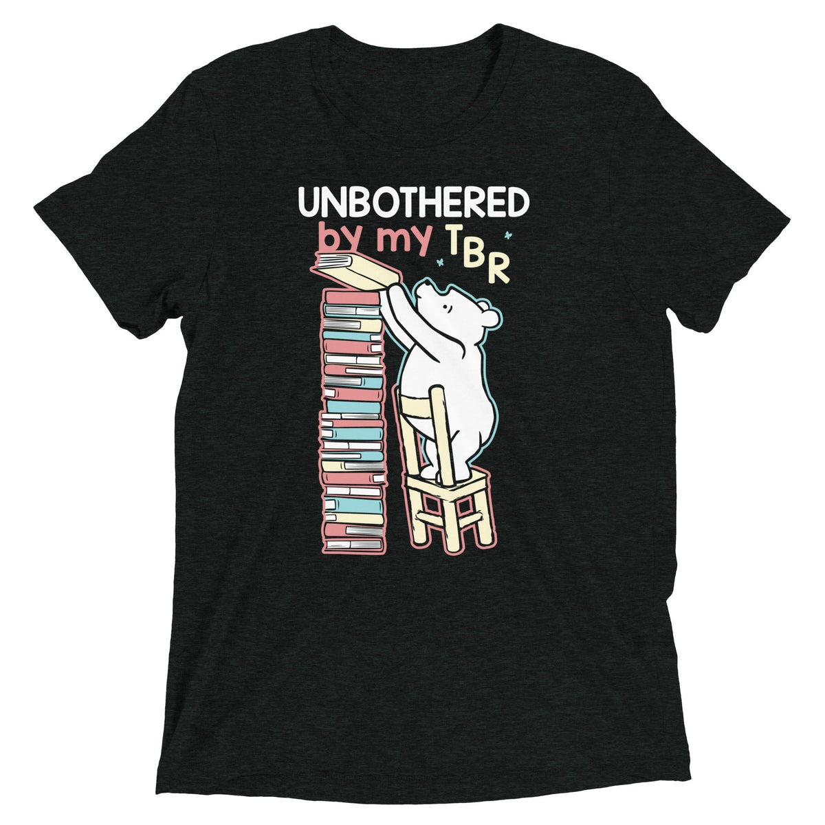 Unbothered By My TBR Men's Tri-Blend Tee