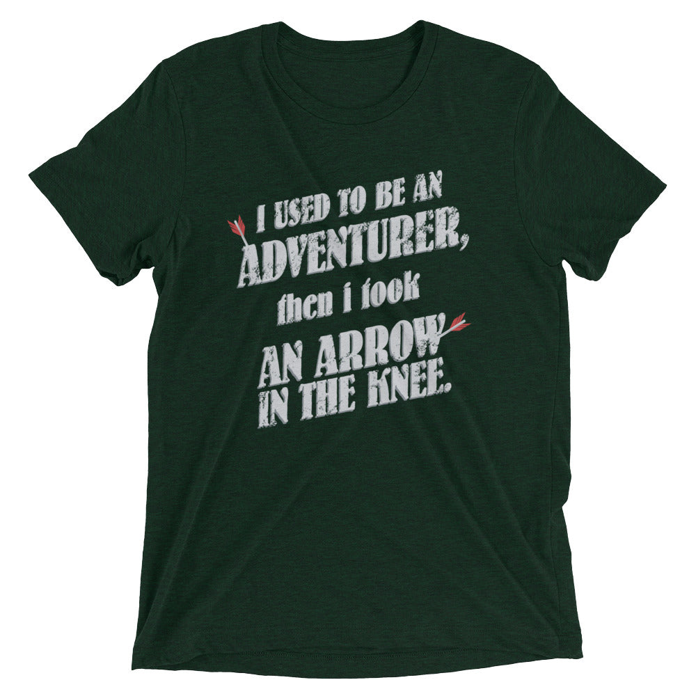 I Used To Be An Adventurer Men's Tri-Blend Tee