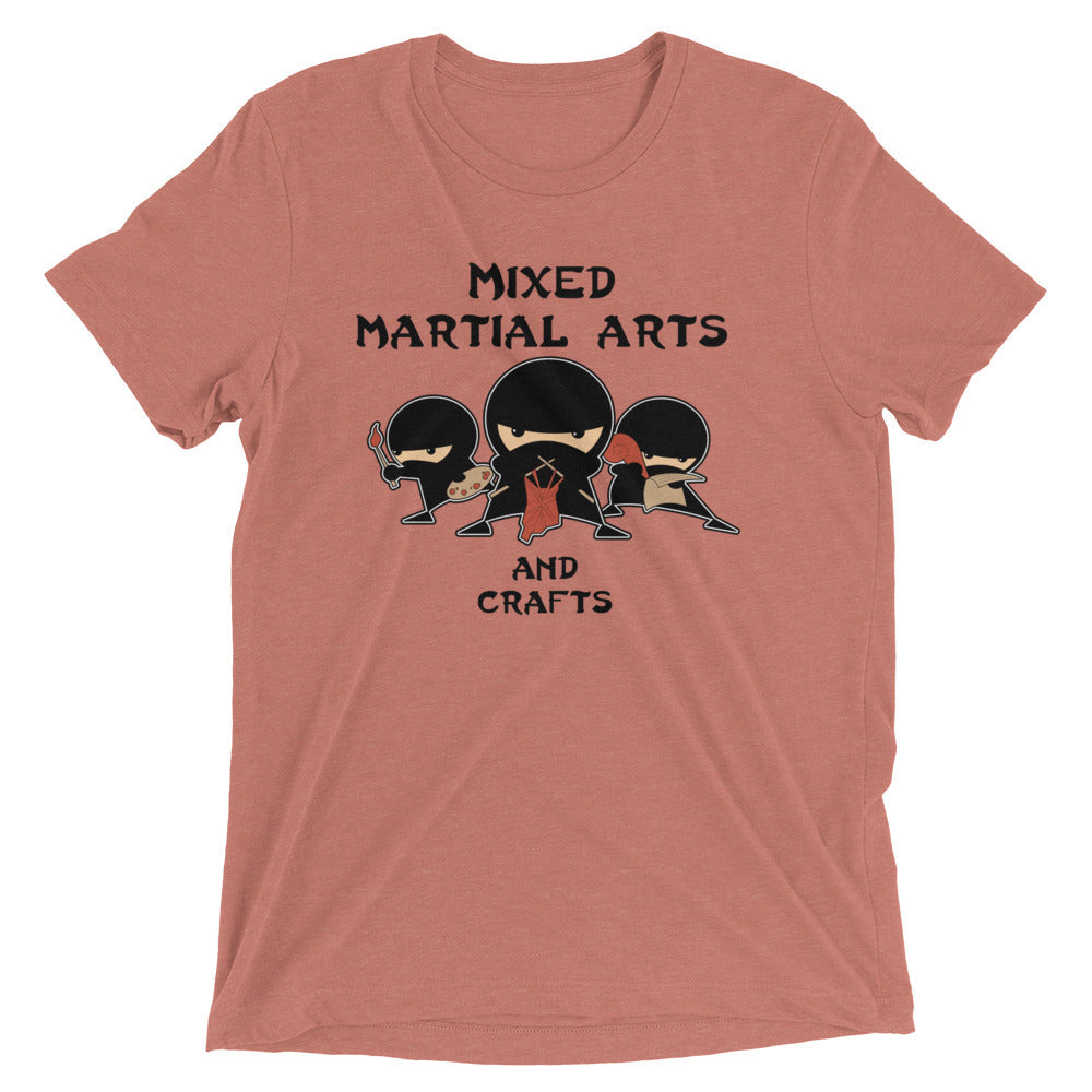Mixed Martial Arts and Crafts Men's Tri-Blend Tee