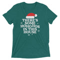 There's Some Ho Ho Hos In This House Men's Tri-Blend Tee