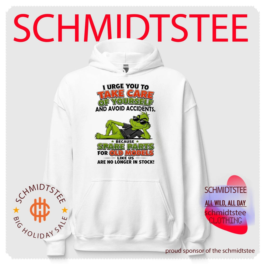Grinch I urge you to take care of yourself and avoid accidents shirt