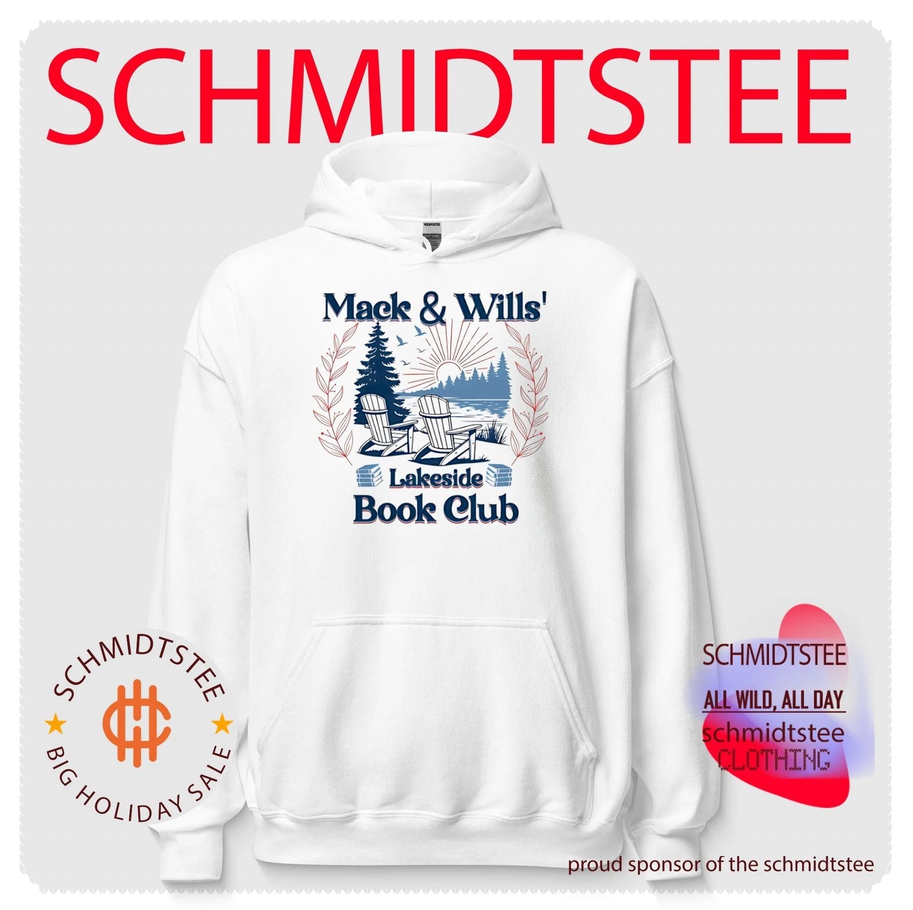 Mack & Wills’ Lakeside Book Club shirt