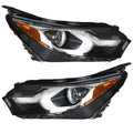 Headlights For 2018-2019 Chevy Equinox Headlamps Driver + Passenger Side Pair