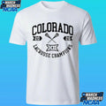 Colorado Buffaloes White Summit Sportswear Big 12 Lacrosse Champions 2026 Shirt