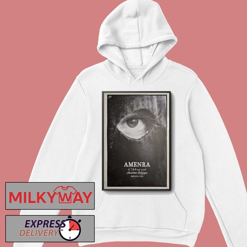 May 7-8 2026 AMENRA Poster Ancienne Belgique TOUR shirt