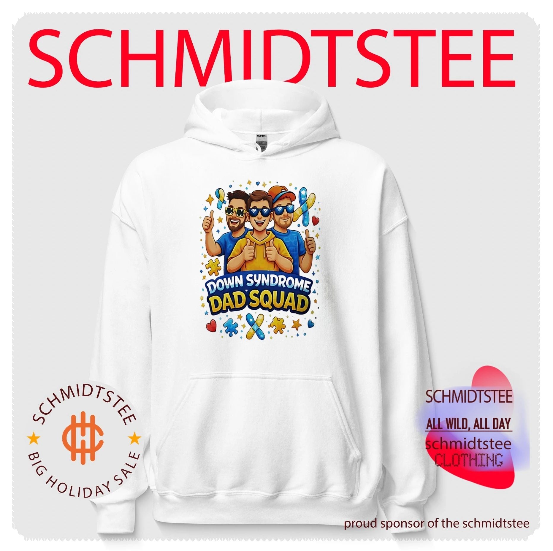 Down Syndrome Dad Squad graphic shirt