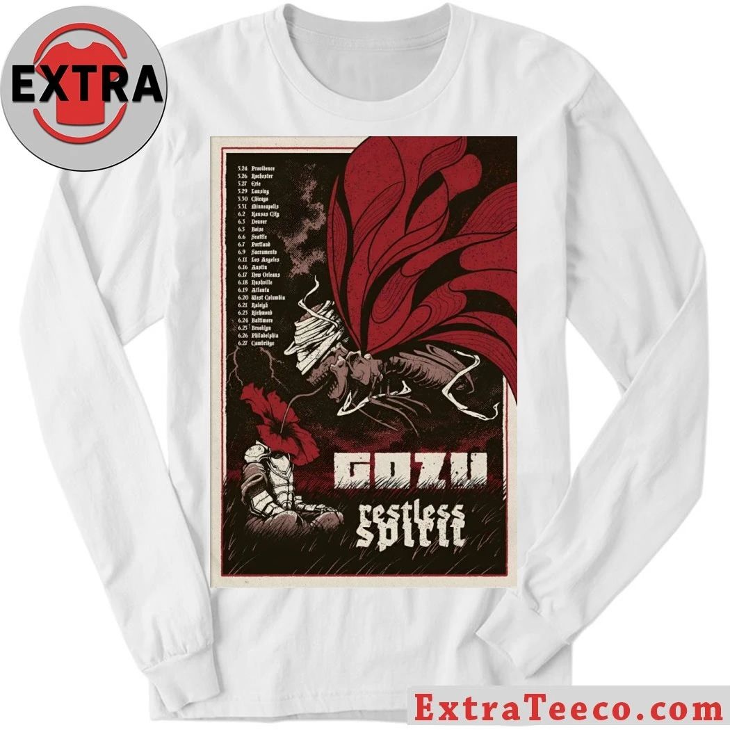 Gozu 2026 Co-Headliner Tour Poster Shirt