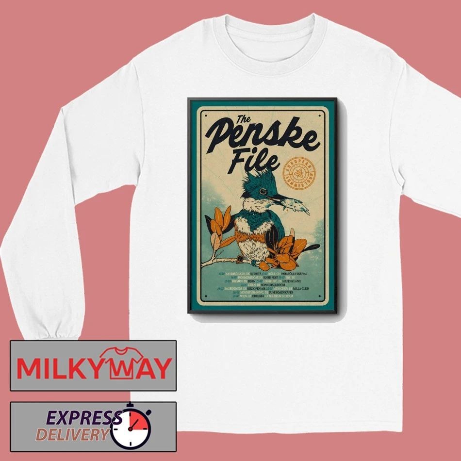 The Penske File European Summer Tour 2026 Poster shirt