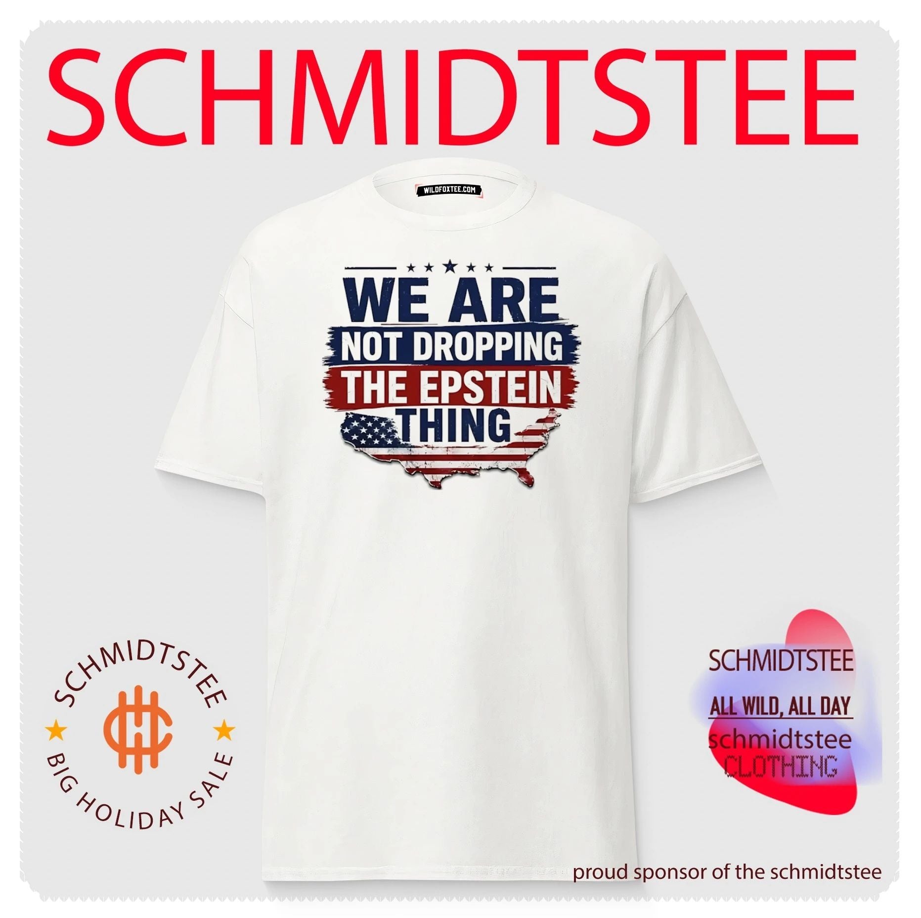 We are not dropping the Epstein thing shirt