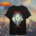 Metal X Wolverine Boots Exclusive Merch Wolverine Skull Adorned Shirt