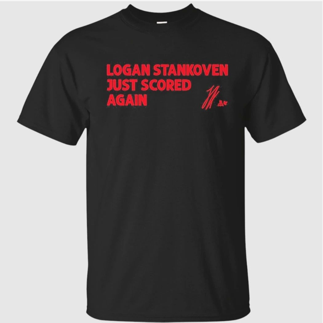 Logan Stankoven Just Scored Again Shirt