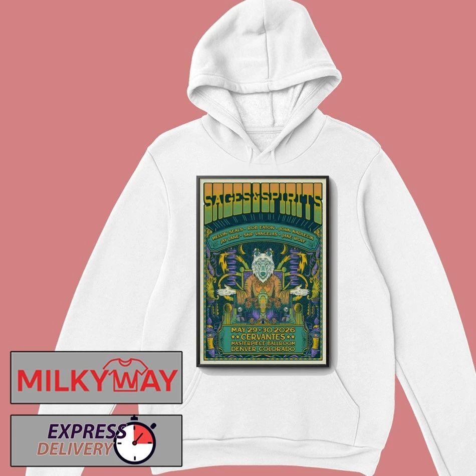 Sages And Spirits May 29-30 2026, Denver CO Poster shirt