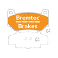 Bremtec Endure 4WD Brake Pad BT2131E