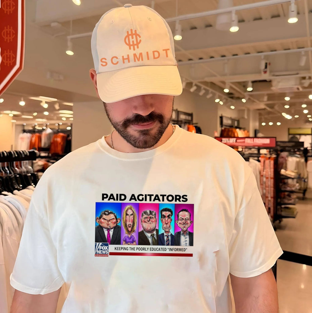 Paid Agitators Keeping the Poorly Educated Informed shirt