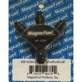 Magnafuel MP-6364-BLK Black -6 AN to -4 AN Male Y Fitting