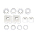 labwork 12 Pieces Electric Front Seat Bushing Repair Kit Acetal Material Replacement for 911 993 964