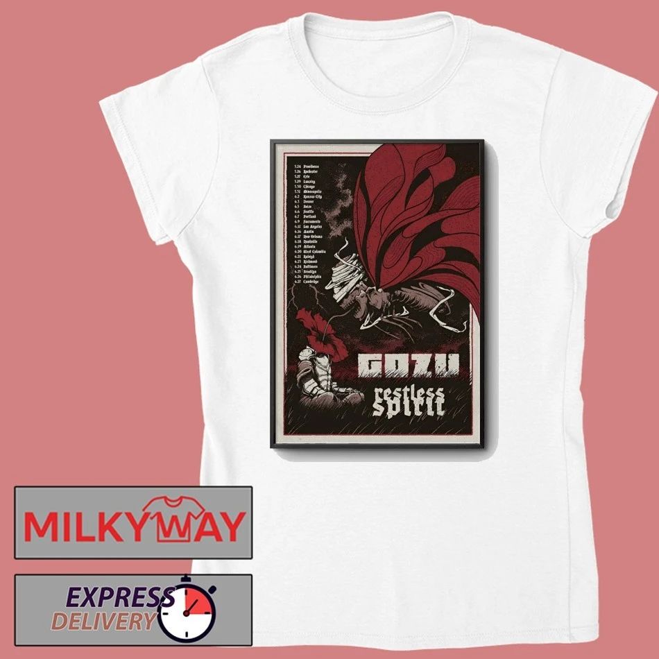 Gozu Co-Headliner Tour 26 Poster shirt