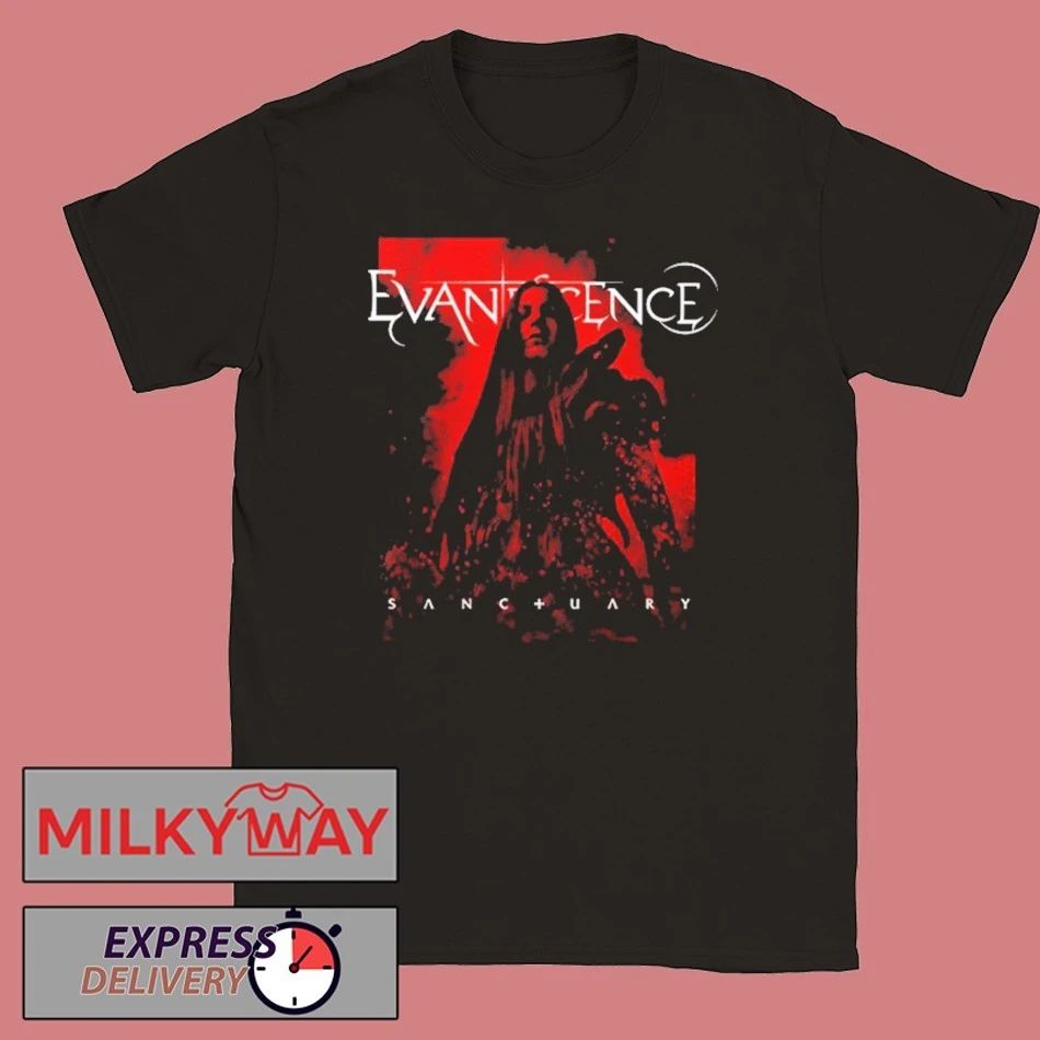 Evanescence Sanctuary Limited Edition Deep Sea Blue shirt