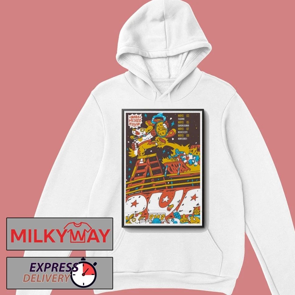 PUP Mexico Tour 2026 Poster shirt