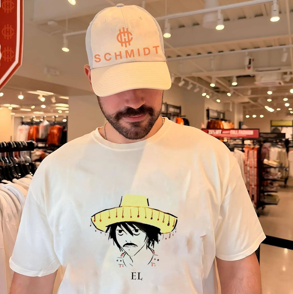 EL D Note L Lawliet Sombrero Cartoon Anime shirt