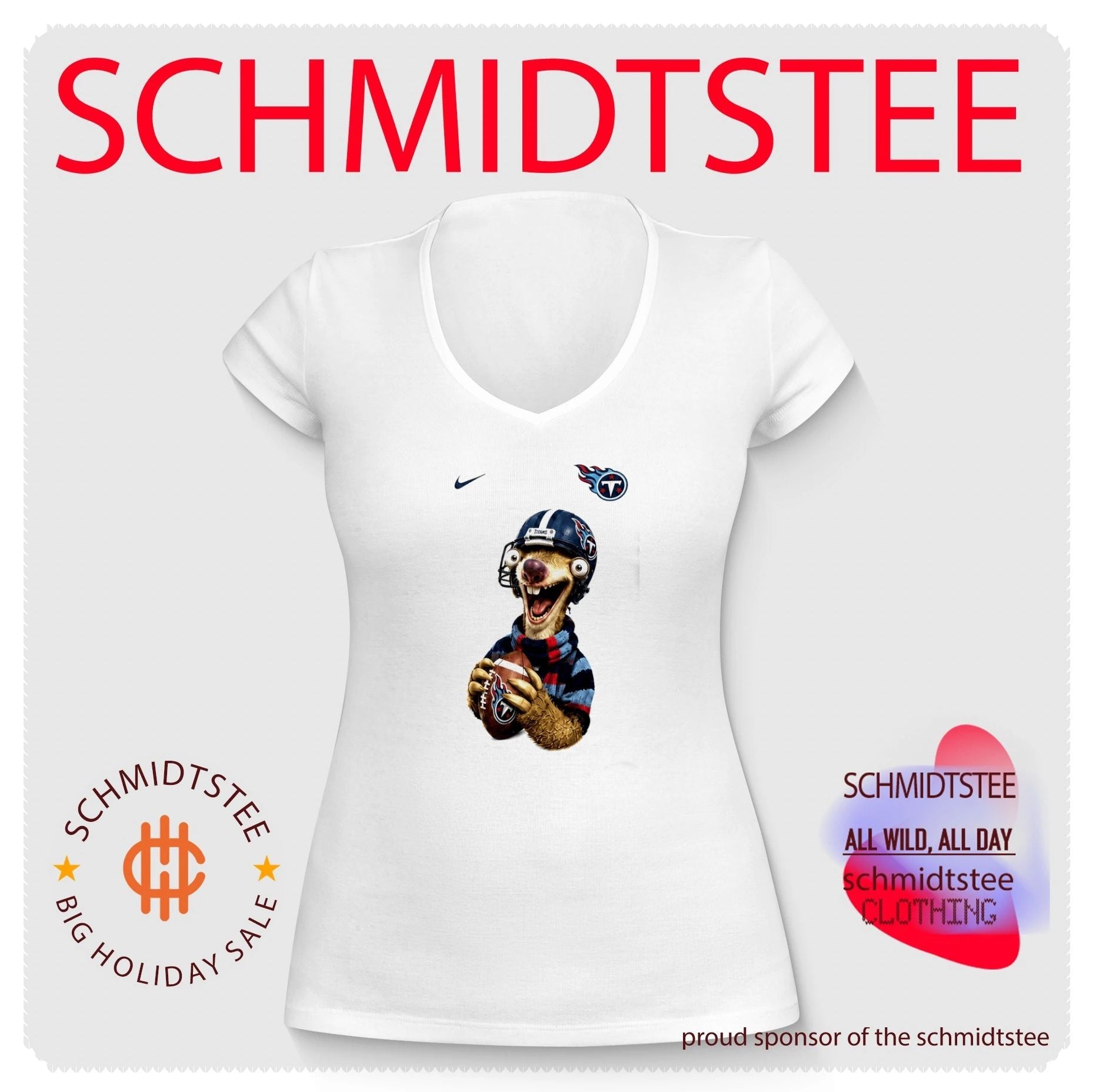 Sid the Sloth Tennessee Titans Football Fan shirt