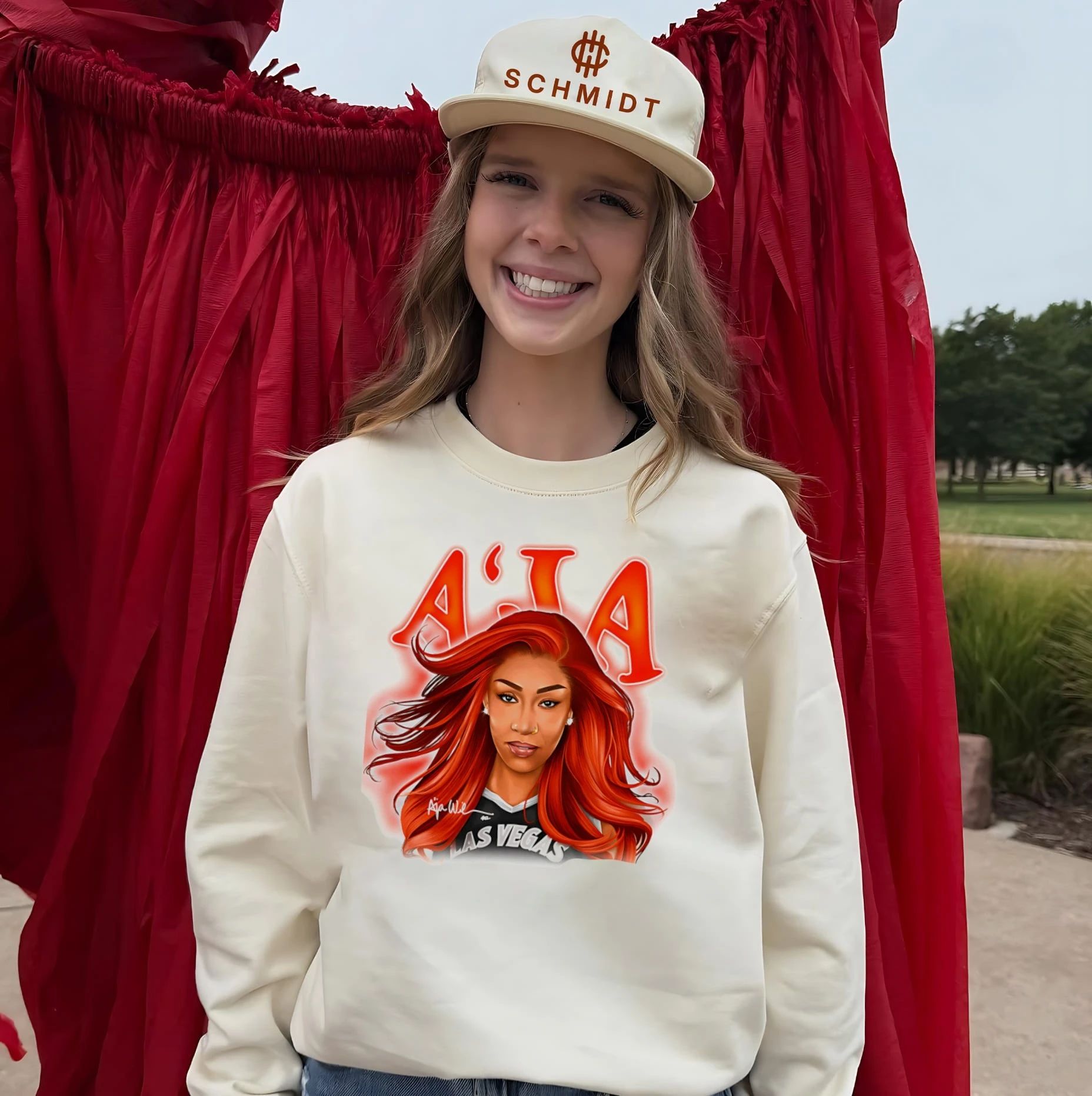 A’ja Wilson Las Vegas Aces Portrait WNBA shirt