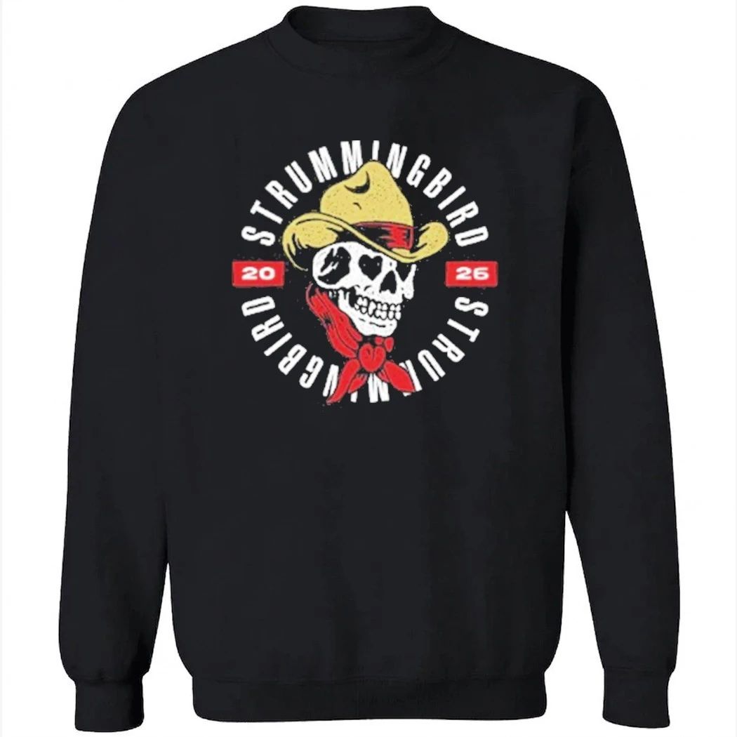Strummingbird Skull Cowboy 2026 Shirt