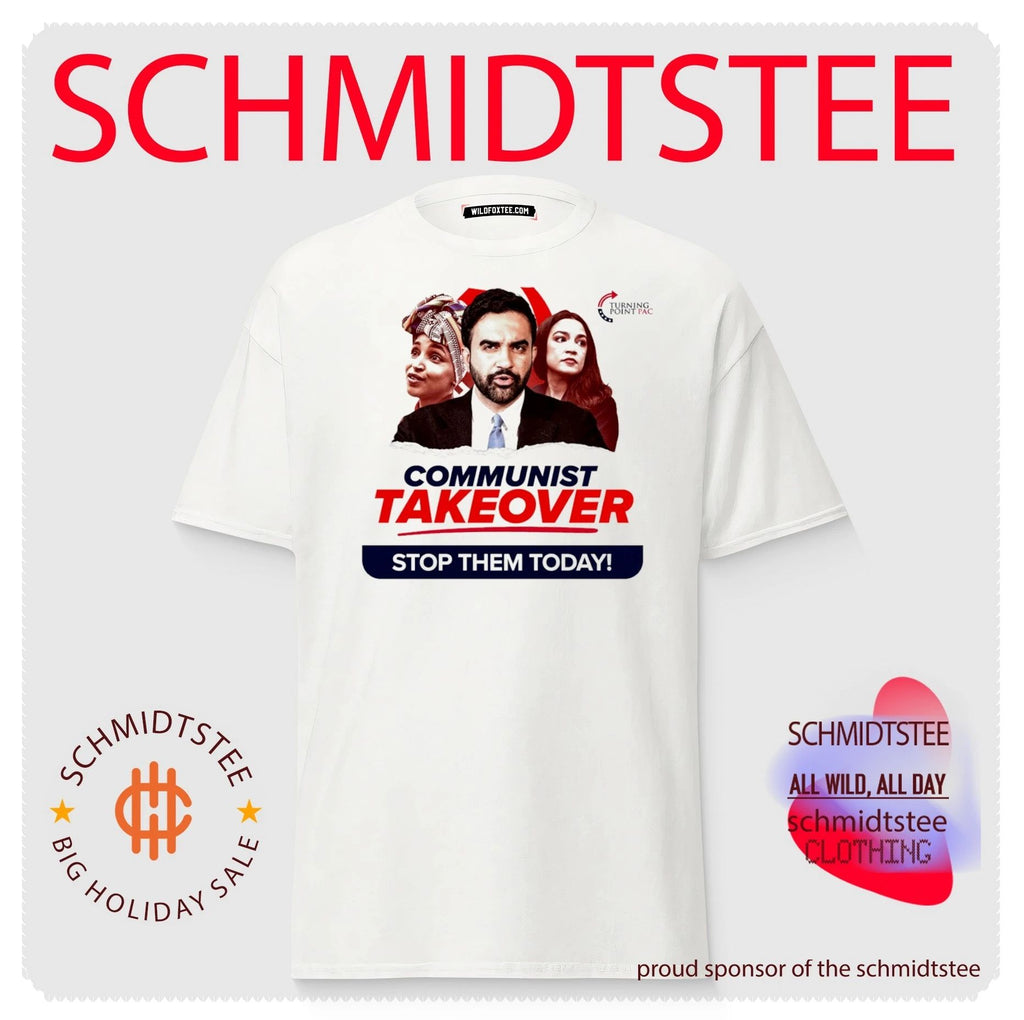 Turning Point PAC Communist Takeover Stop Them Today shirt