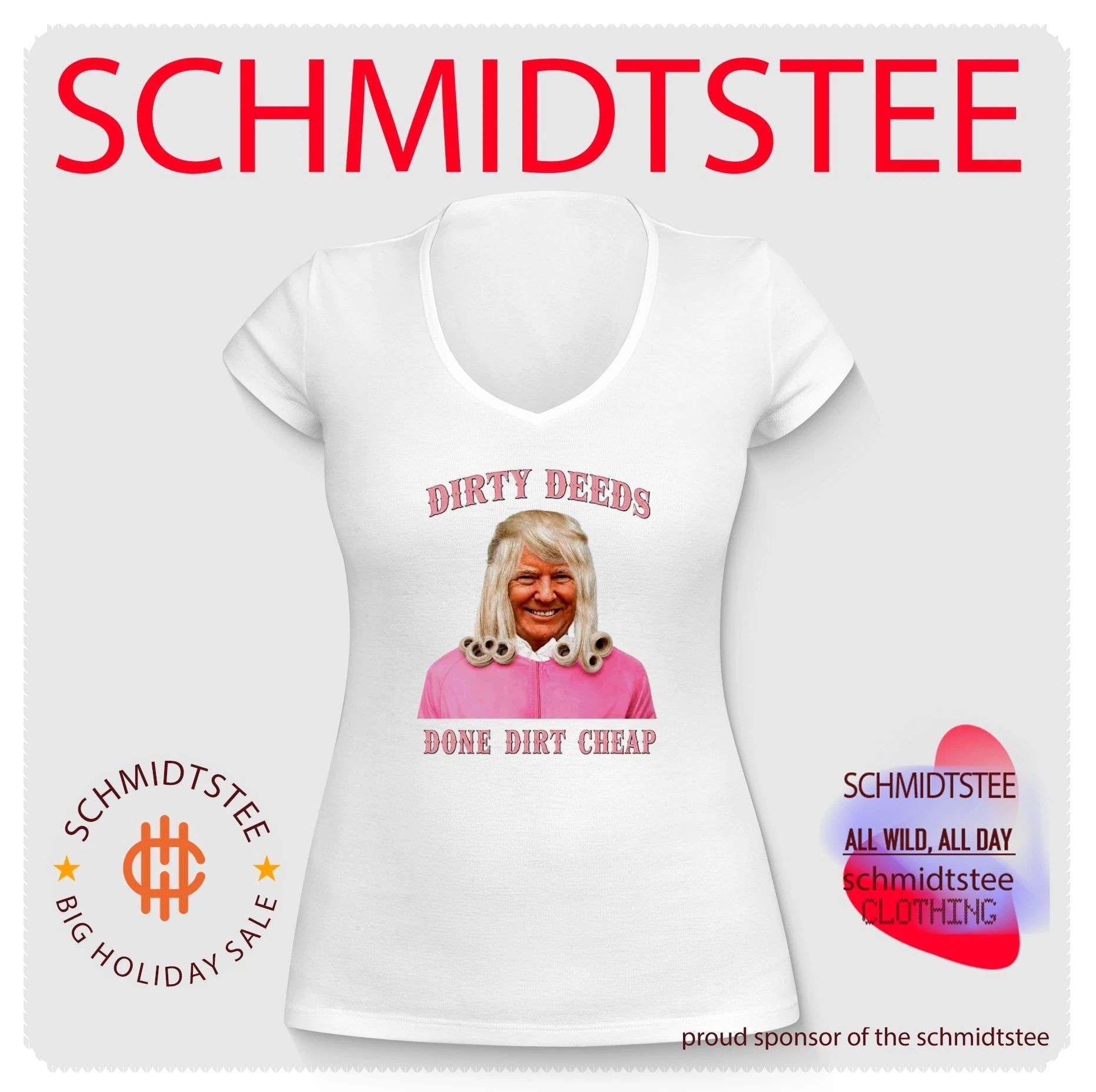 Donald Trump D4C Dirty Deeds Done Dirt Cheap shirt