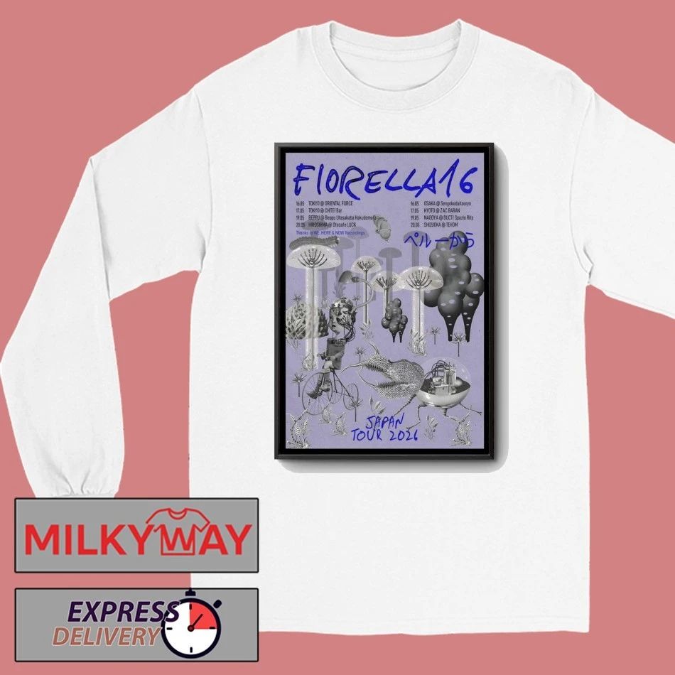 Fiorella16 Japan 2026 Shows Poster shirt
